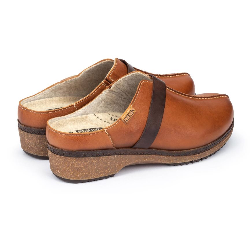 Women's Pikolinos GRANADA Clogs Brown | NZ W521A83